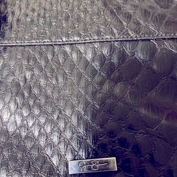 Jessica Simpson Black patent Leather Crossbody Bag​ - Picture 7 of 7
